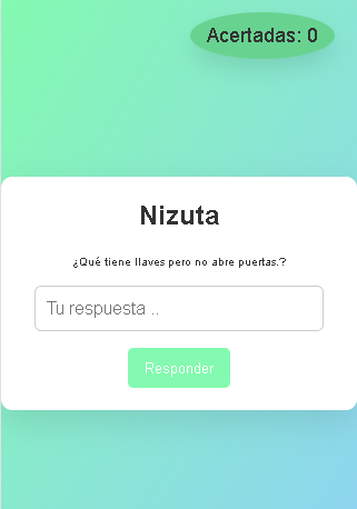 Landing page
