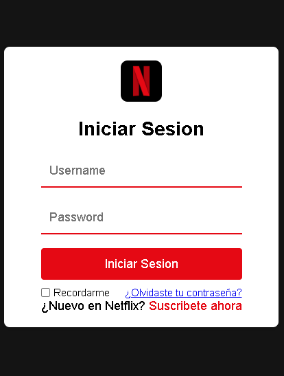 Landing page